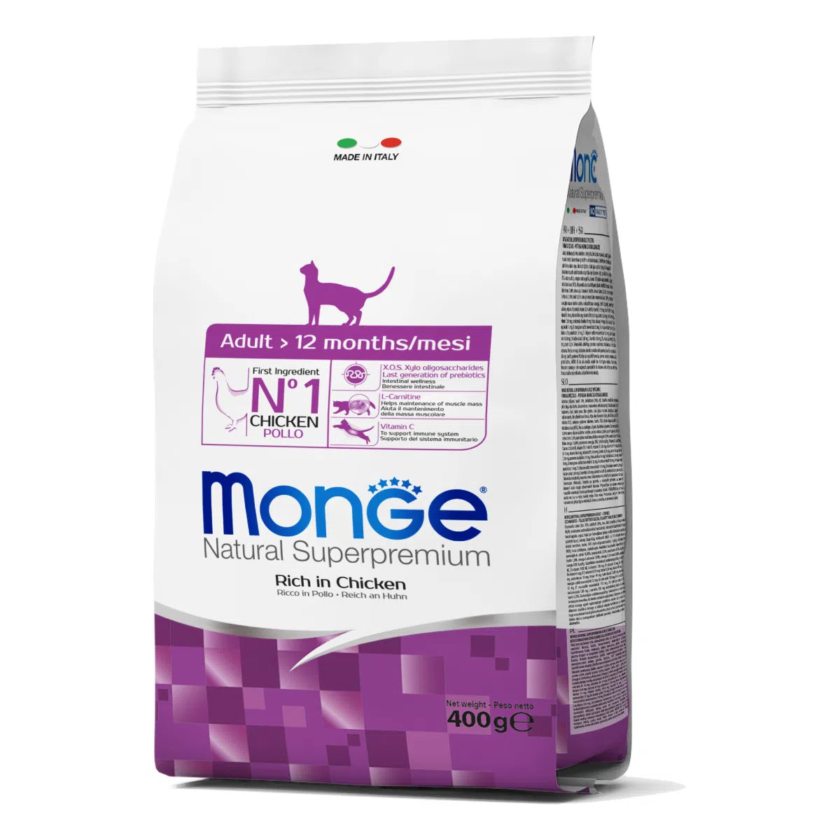 Monge Natural Superpremium Adult Pollo 400gr Monge Natural Superpremium Adult Pollo 400gr